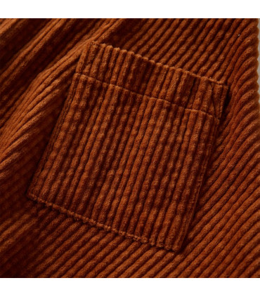 Kids' Skirt with Pockets Corduroy Cognac 116