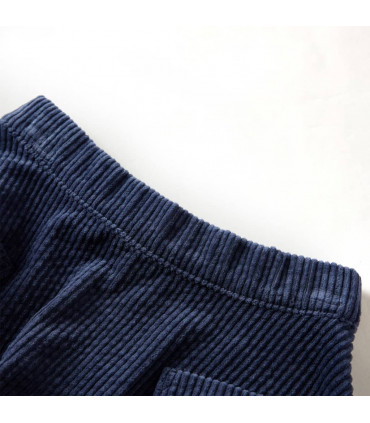 Kids' Skirt with Pockets Corduroy Navy 92