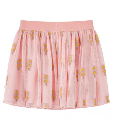 Kids' Skirt with Tulle Light Pink 116