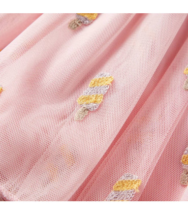 Kids' Skirt with Tulle Light Pink 116
