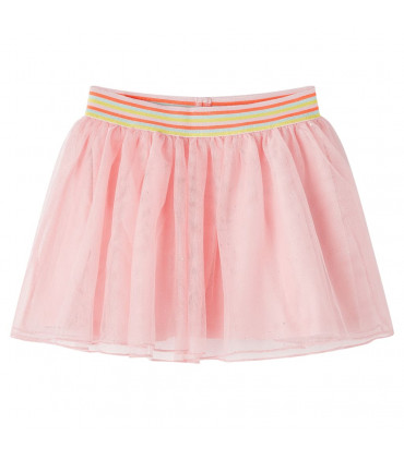Kids' Skirt with Tulle Light Pink 128
