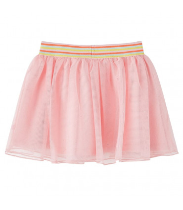 Kids' Skirt with Tulle Light Pink 128
