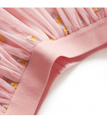 Kids' Skirt with Tulle Light Pink 128