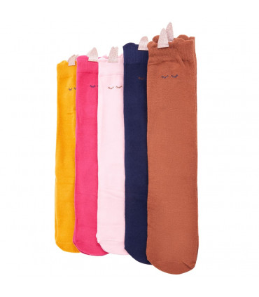 Kids' Socks 5 Pairs EU 23-26