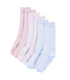 Kids' Socks 5 Pairs EU 23-26