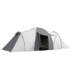 Outsunny 4-6 Person Camping Tent with 2 Bedroom, Living Area and Vestibule
