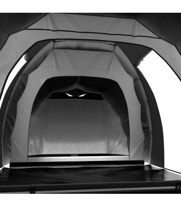 Outsunny 4-6 Person Camping Tent with 2 Bedroom, Living Area and Vestibule