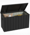 Outsunny 450L Outdoor Storage Box Waterproof with Wheels and Handles