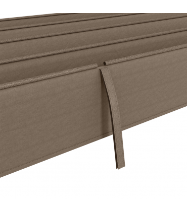 Outsunny Pergola Sun Shade Cover Roof Replacement for 3 x 2.15m Pergola, Coffee