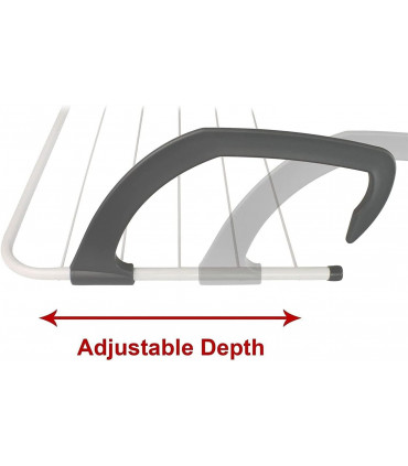 Radiator Airer With 5 Adjustable Arms For Drying Clothes Max Temp 70c