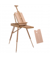 Tripod Art Easel Wooden Drawing Board Workstation Folding French Sketch HOMCOM