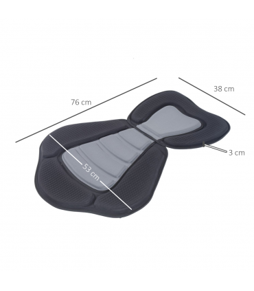 Universal Kayak Seat Sit On Top Canoe Back Rest Detachable Fishing Boat HOMCOM