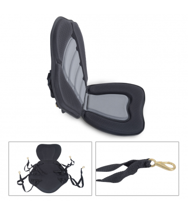 Universal Kayak Seat Sit On Top Canoe Back Rest Detachable Fishing Boat HOMCOM