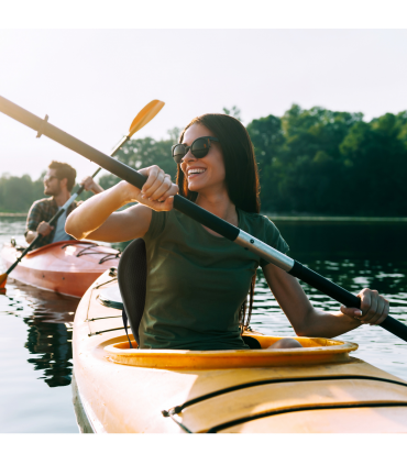 Universal Kayak Seat Sit On Top Canoe Back Rest Detachable Fishing Boat HOMCOM