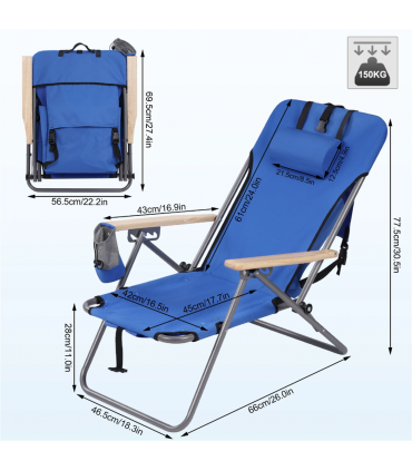 Armchair/Dining Chair/Office Chair/Camping Fishing Chair/Camping Chair