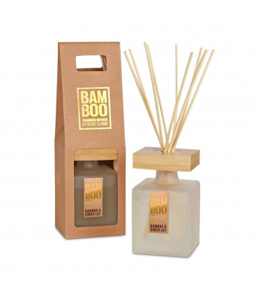 Bamboo & Ginger Lily Fragrance Diffuser -140ml - Up to 16 Weeks of Fragrance