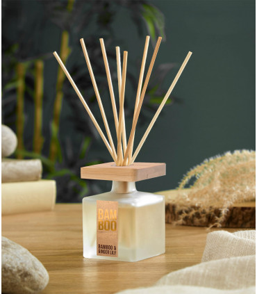 Bamboo & Ginger Lily Fragrance Diffuser -70ml - Up to 12 Weeks of Fragrance