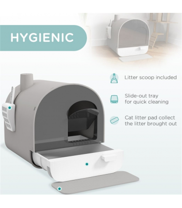 Fully Enclosed Cat Litter Box/Cat Litter Box