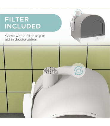 Fully Enclosed Cat Litter Box/Cat Litter Box