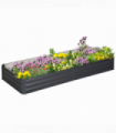 Grey Steel Garden Bed