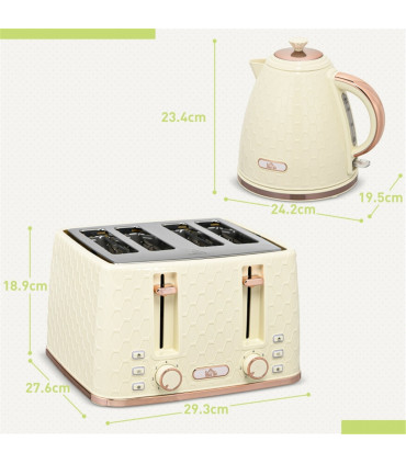 Kettle and Toaster Set