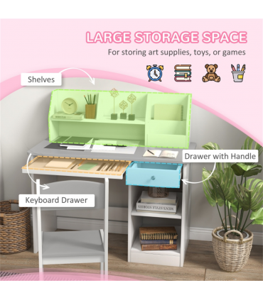 Kids Desk and Chair Set