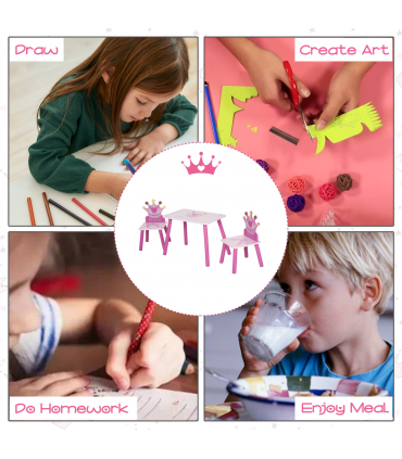 Kids Desk and Chair Set