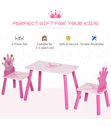 Kids Desk and Chair Set
