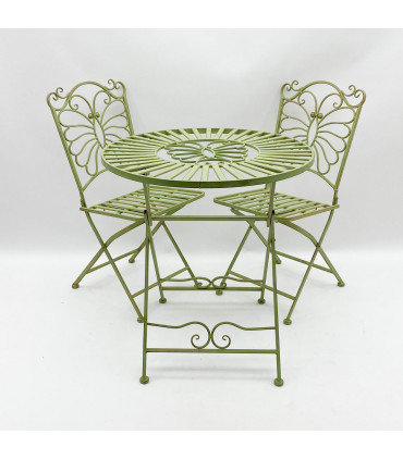 LEAF GREEN BISTRO SET
