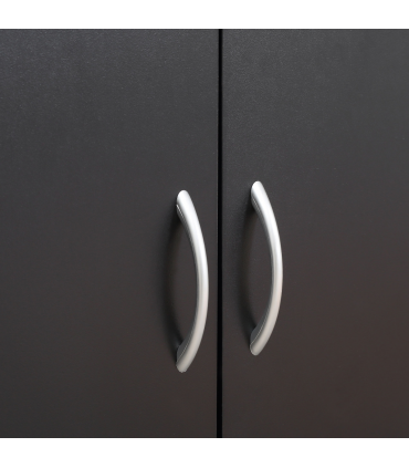 Mobile Printer Stand w/ Storage Shelf Universal Wheels for Home Black Vinsetto