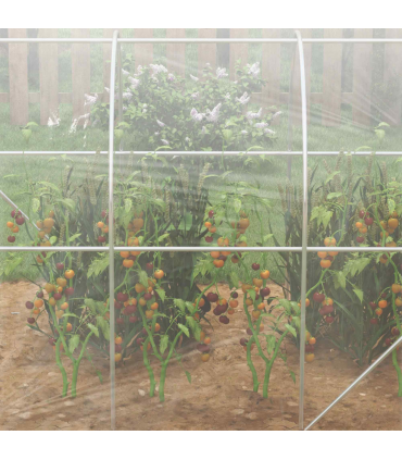 Outsunny 3 x 2 x 2m Polytunnel Greenhouse with Door, Galvanised Steel Frame