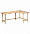Desk 180x120x76 cm Solid Mango Wood