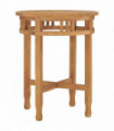vidaXL Bistro Table Ø60x75.5 cm Solid Teak Wood