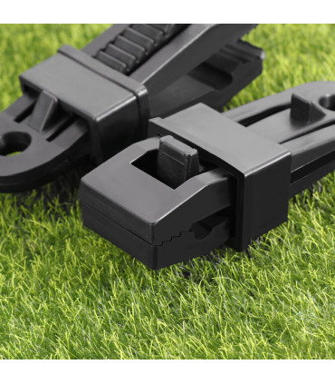 12/24x Adjustable Heavy Duty Lock Grip for Tarp & Shade Cloth Tarp Tent Clips