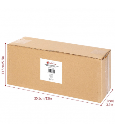 VINSANI 4pc MAGNETIC SPICE RACK METAL SHELF 1010421