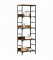 vidaXL Book Cabinet Old Wood 50x33x153 cm Engineered Wood