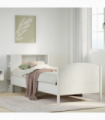 vidaXL Bookcase Bed without Mattress White 90x200cm Solid Wood Pine