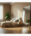 Takara - Full Length Leaner Gold Metal Rectangle Mirror - 180cm x 90cm