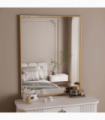 Takara- Gold Metal Rectangle Mirror - 120cm x 95cm