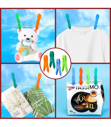 VINSANI 52PK PLASTIC PEGS 1010510