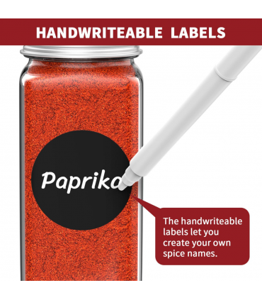 VINSANI SPICE JARS WITH LIDS 1010456