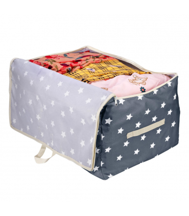 VINSANI 3pc STORAGE BAGS NAVY BLUE STAR 0000344