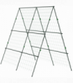Outsunny A-Frame Trellis Plant Support for Vegetables, Flowers, Fruit