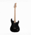 GST Stylish Electric Guitar Kit with Black Pickguard Black