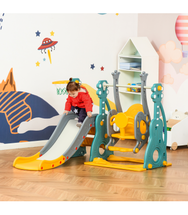 Kids Swing and Slide Set