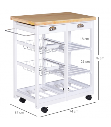 Kitchen Island Trolley