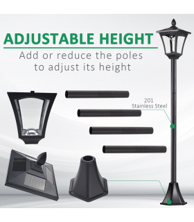 Outdoor Lamp /Street Light /Solar Powered Lamp  -AS