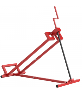 HOMCOM Foldable Ride On Lawn Mower Lift, 400 kg Telescopic Maintenance Jack