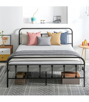 140cm Metal Bed Frame