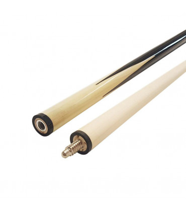 2 piece 57 Inch Wood Snooker Pool Cues Billiard Sticks Set 19oz